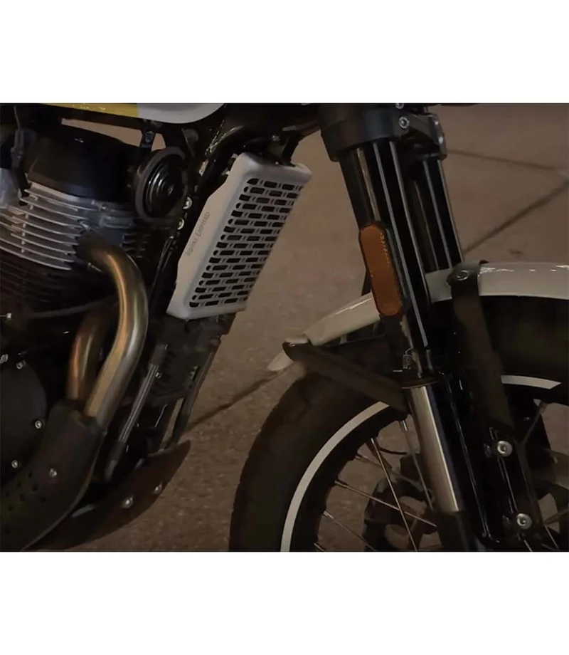 Protezione Radiatore in Alluminio per Royal Enfield 650