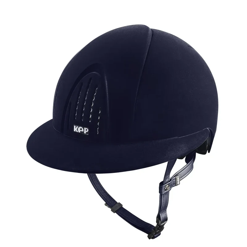 Riding Helmet Smart Nova Velvet Polo Visor