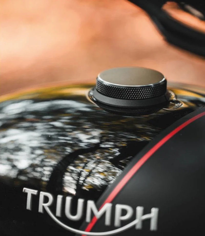 Adattatore Anello Tappi Serbatoio per Speed Twin/Thruxton/Scrambler 1200