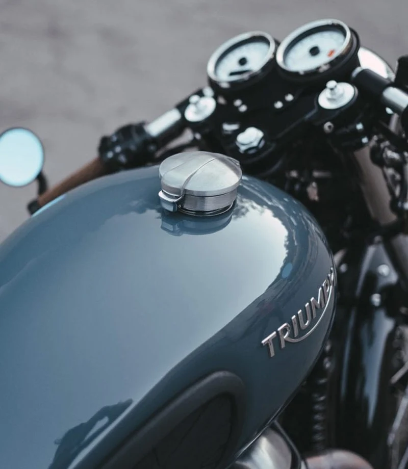 Tappo Monza per Triumph con Finitura Spazzolata