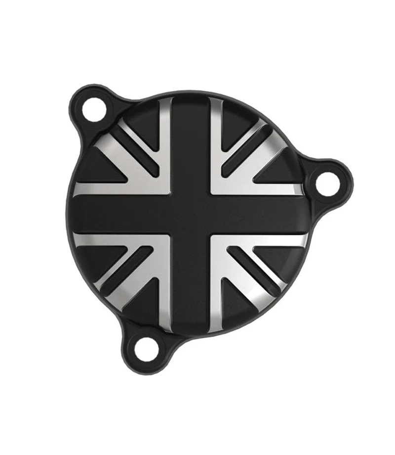 Tappo Carter Filtro Olio "Union Jack" per Royal Enfield 350cc - Cafe Twin