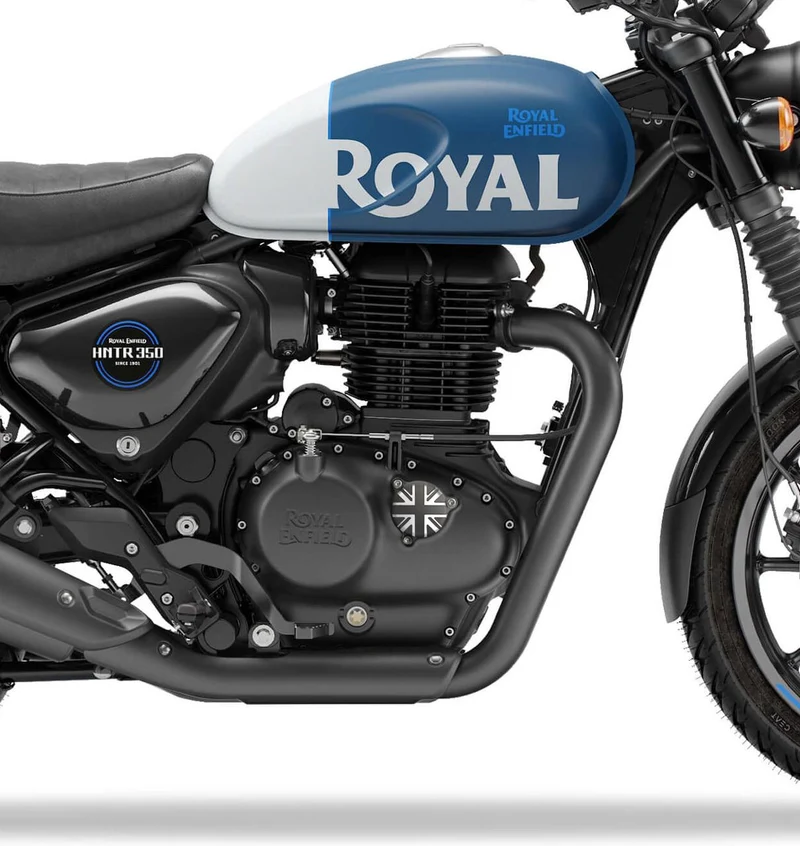 Tappo Carter Filtro Olio "Union Jack" per Royal Enfield 350cc - Cafe Twin