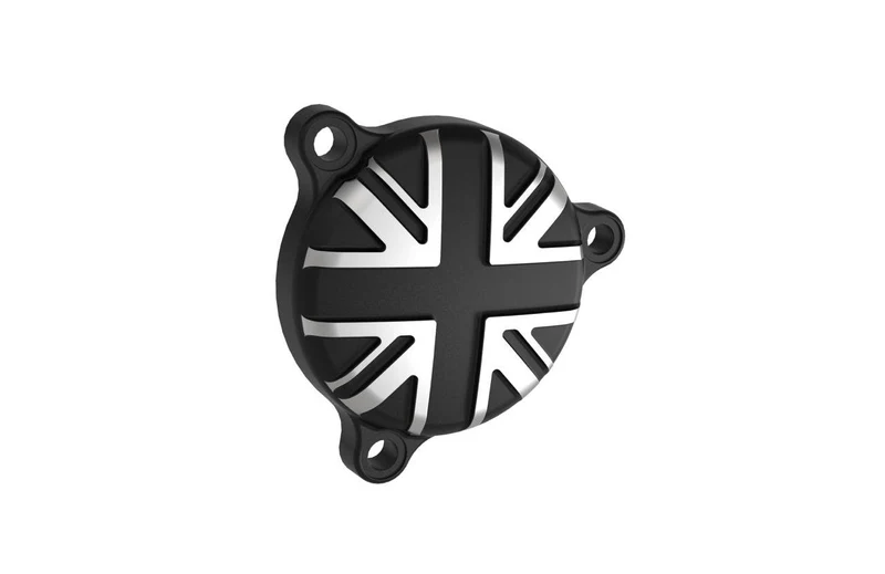 Tappo Carter Filtro Olio "Union Jack" per Royal Enfield 350cc - Cafe Twin