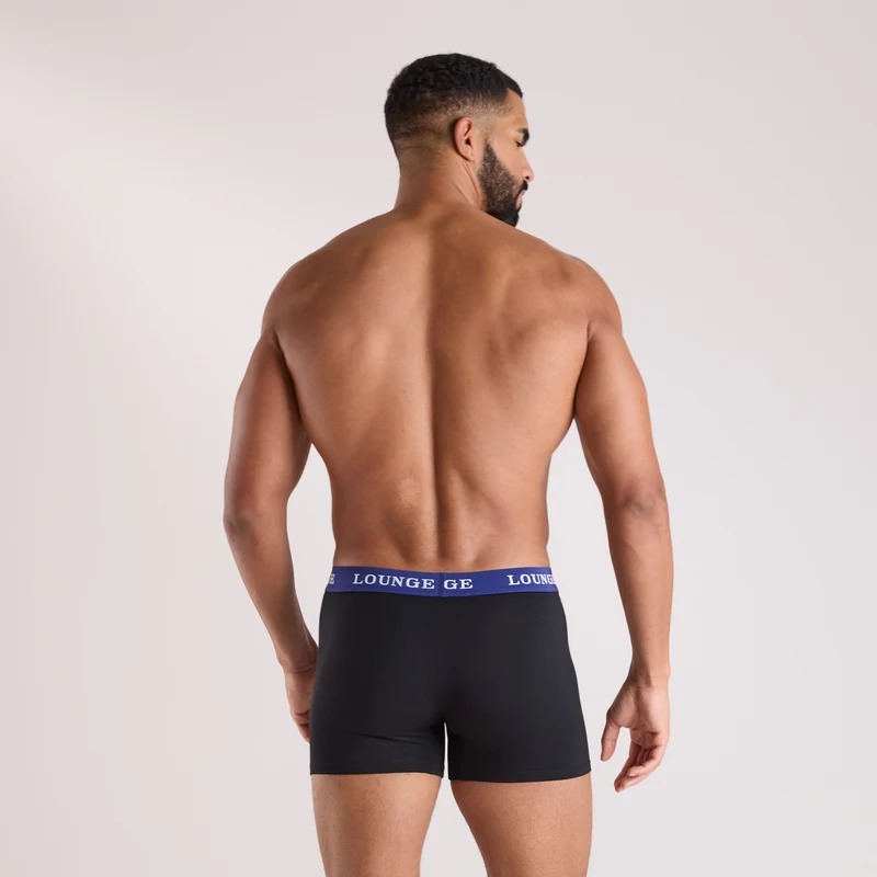 Everyday Herren-Boxer (3er Paket) - Schwarz Multi