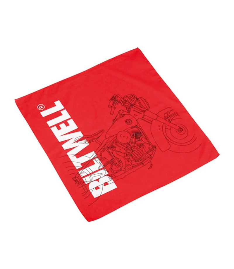 Bandana Moto Biltwell Pan Red