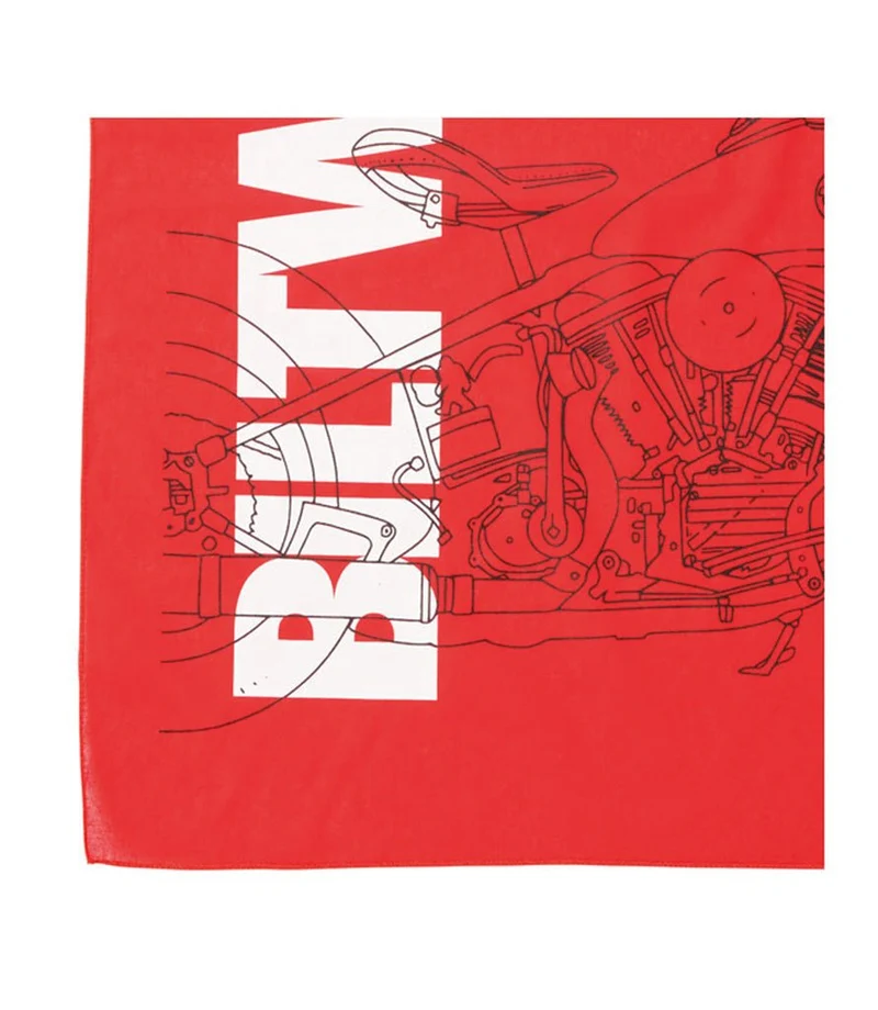 Bandana Moto Biltwell Pan Red