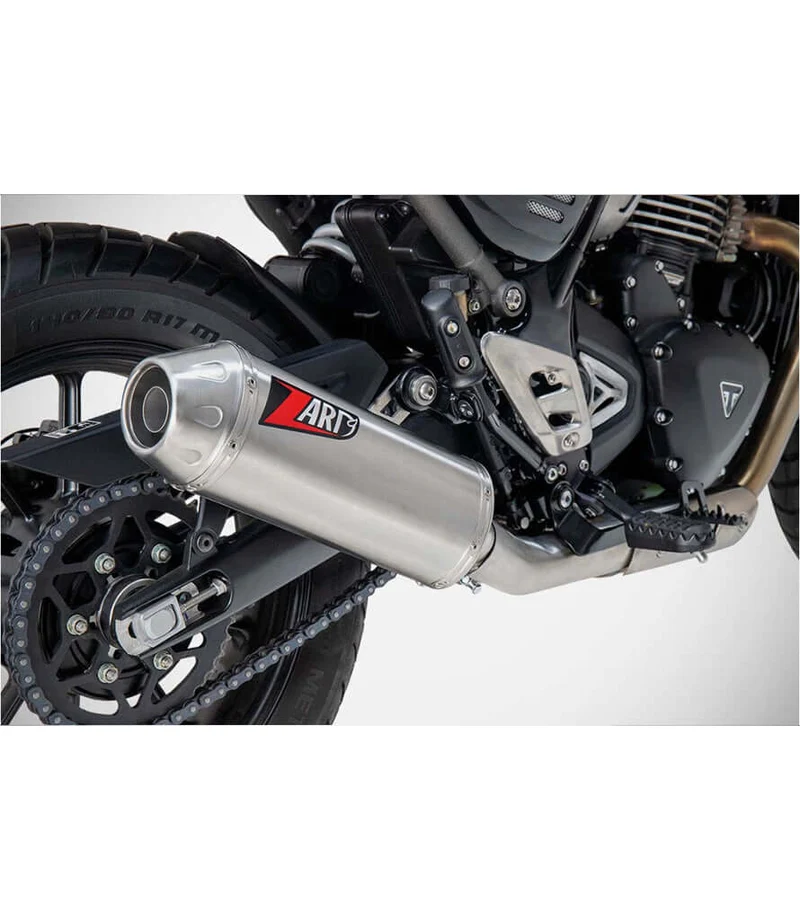 Scarico per Speed 400 Triumph - Slip On - Zard