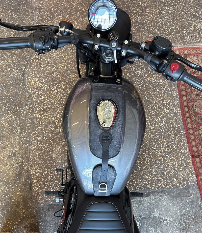 Paraserbatoio per HNTR 350 - Cafe Twin x Trip Machine Nero
