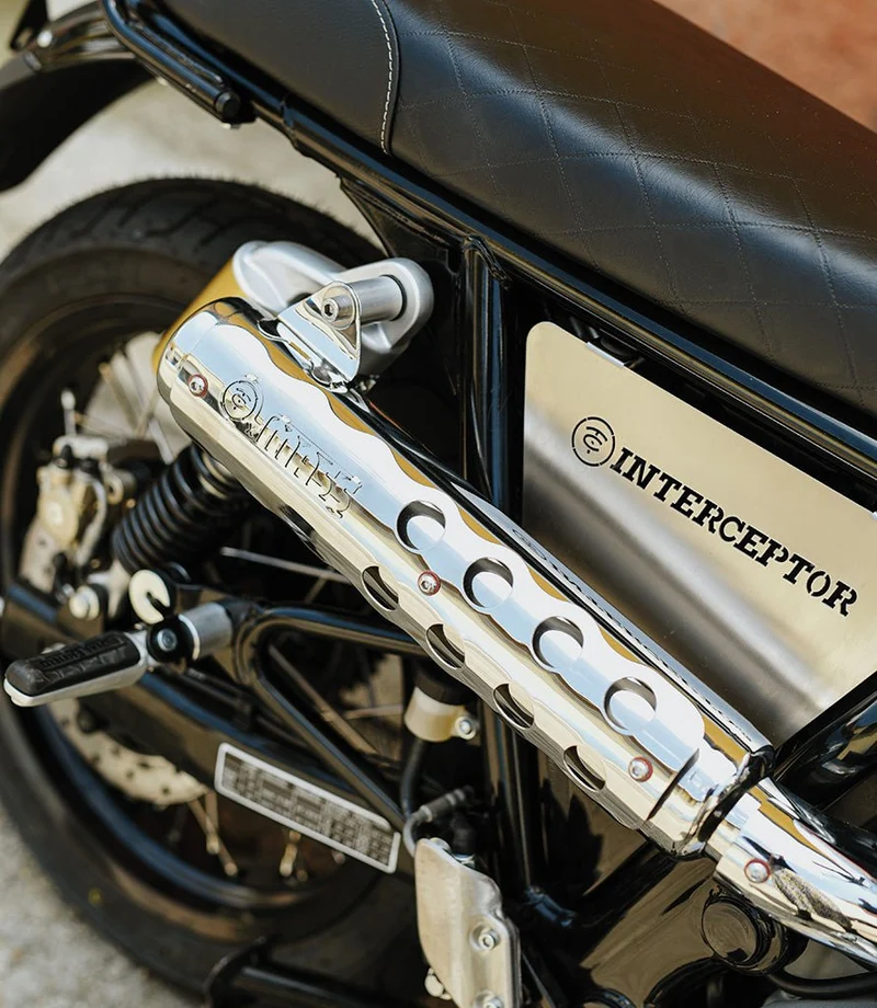 Scarico per Interceptor / Continental GT 650 Cross Alto - Cafe Twin x Mass Exhaust