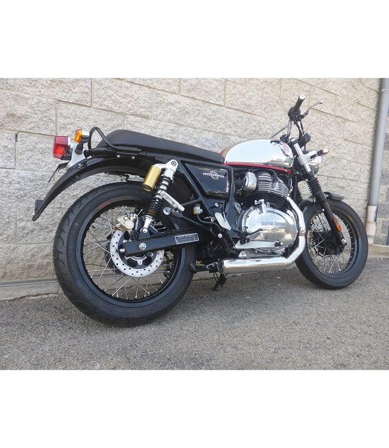 Scarico per Interceptor / Continental GT 650 - Cross Basso - Cafe Twin x Mass Exhaust