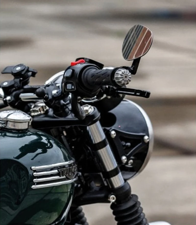 Terminali Manubrio per Triumph - Argento