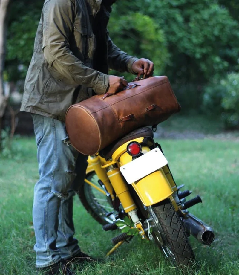 Borsa Moto Military Duffle Bag Trip Machine - Vintage Tan