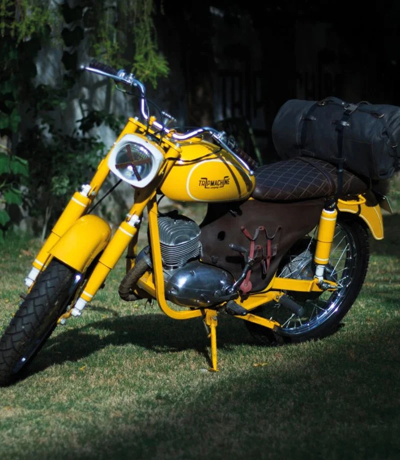 Borsa Moto Military Duffle Bag Trip Machine - Nera
