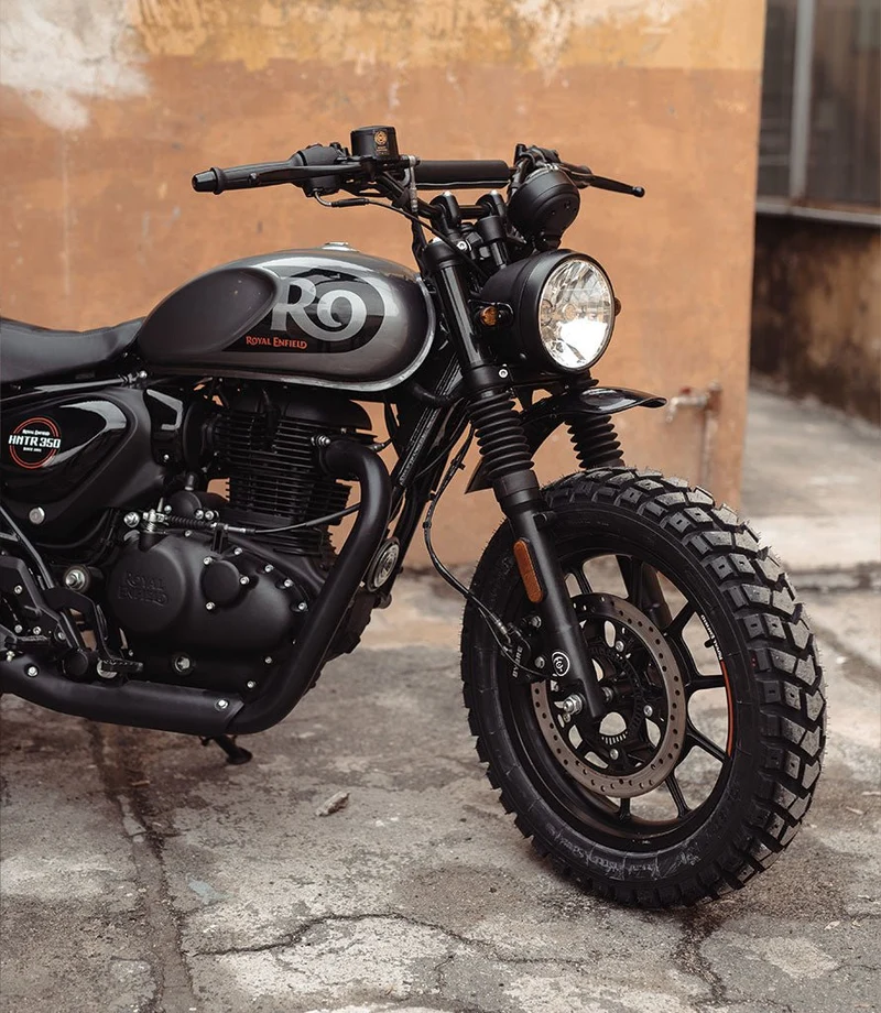 Paracolpi Manubrio - Cafe Twin x Trip Machine - Nero