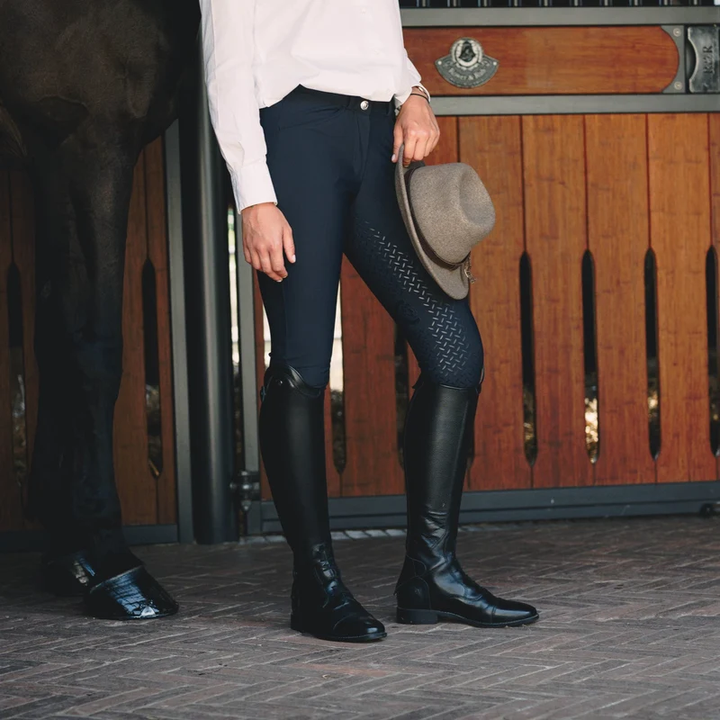 Riding Boots Slim with Laces 41-45