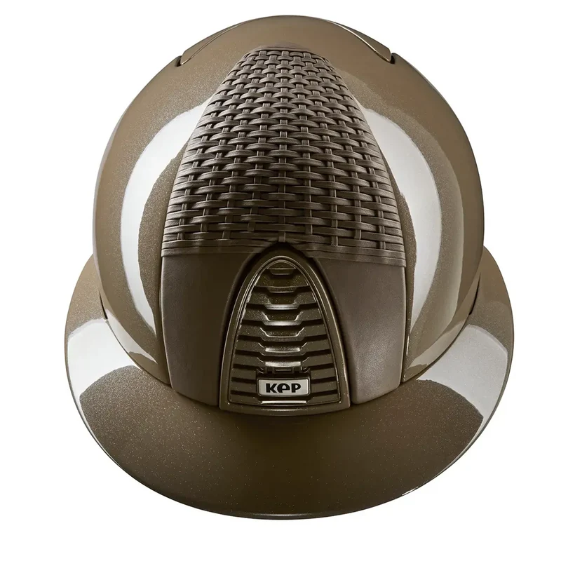 Riding Helmet Cromo 2.0 Roma Diamond Taupe Polo Visor