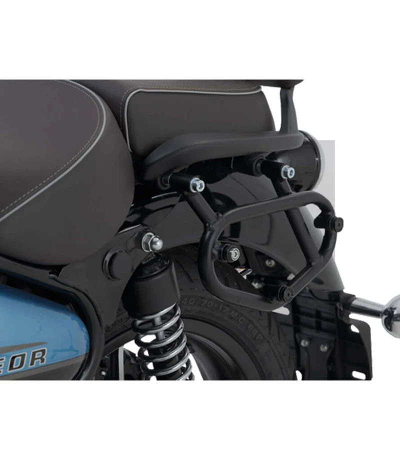 Borsa Sw Motech Black Edition + Telaio per Meteor 350 - Lato Sinistro