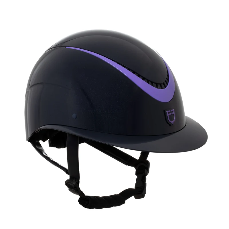 Riding Helmet Polish Violet