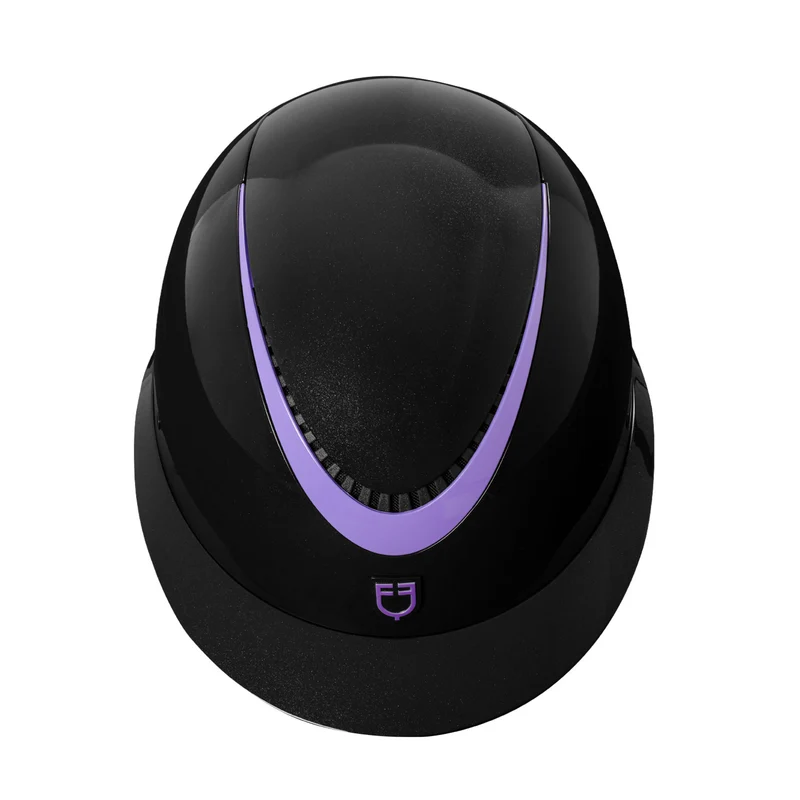 Riding Helmet Polish Violet