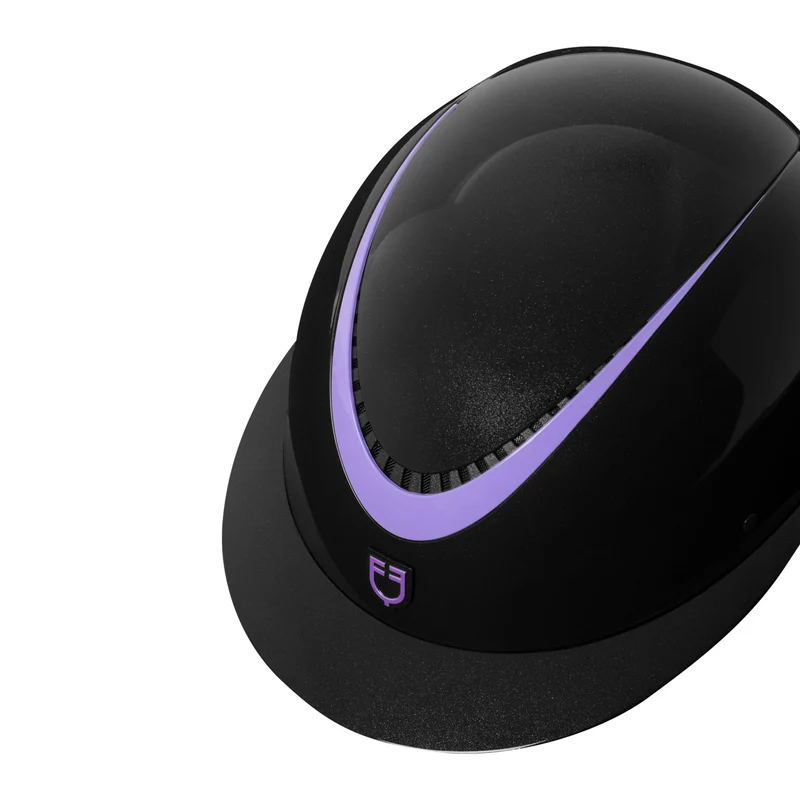 Riding Helmet Polish Violet