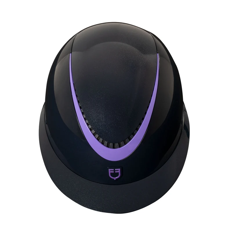Riding Helmet Polish Violet