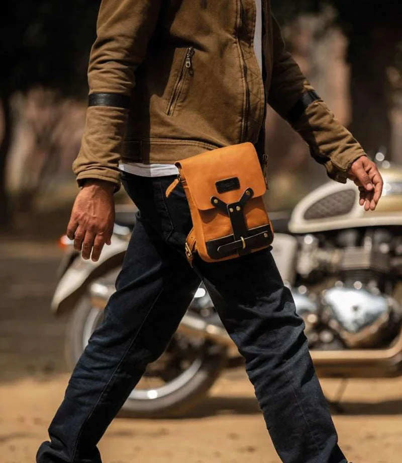 Borsa da Gamba Trip Machine - Vintage Tan