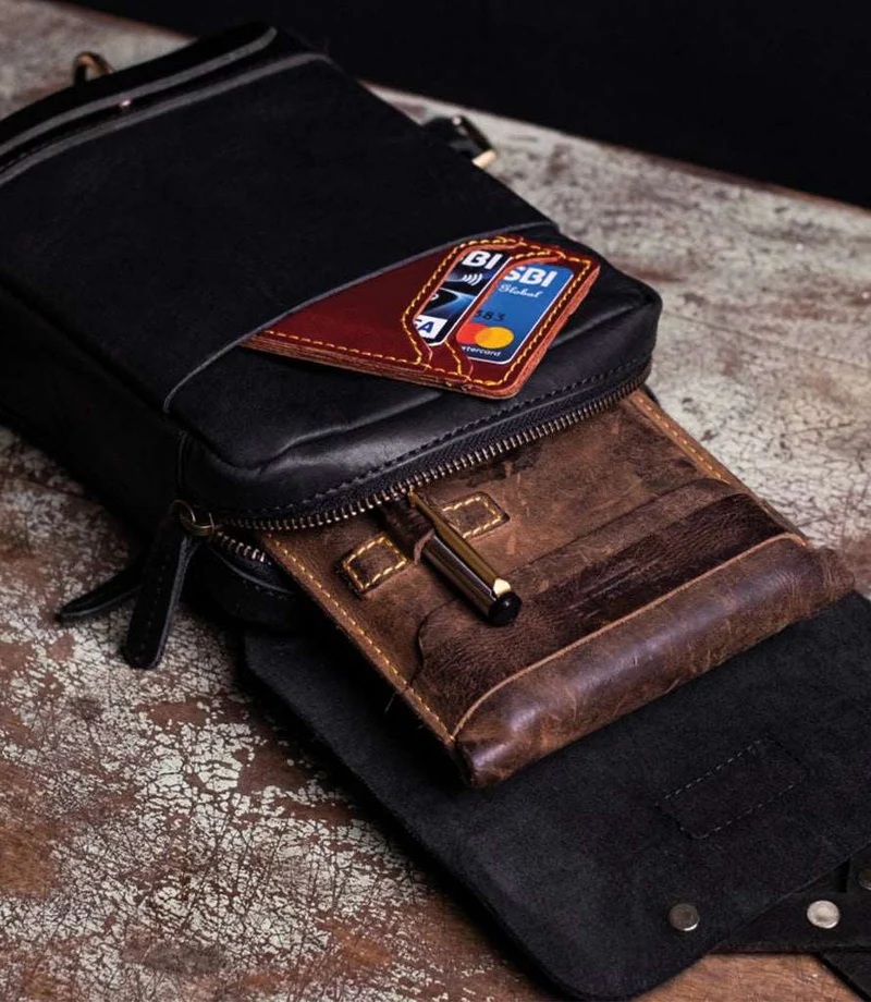 Borsa da Gamba Trip Machine - Nera