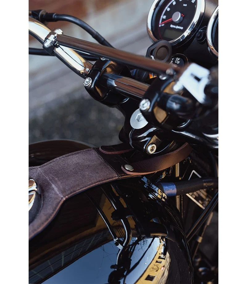 Paraserbatoio per Interceptor / Continental GT 650 - Marrone - Cafe Twin x Trip Machine