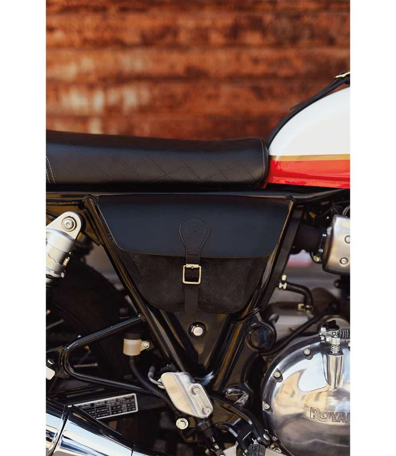 Borsa Laterale per Interceptor / Continental GT 650 / Bear 650 - Nera