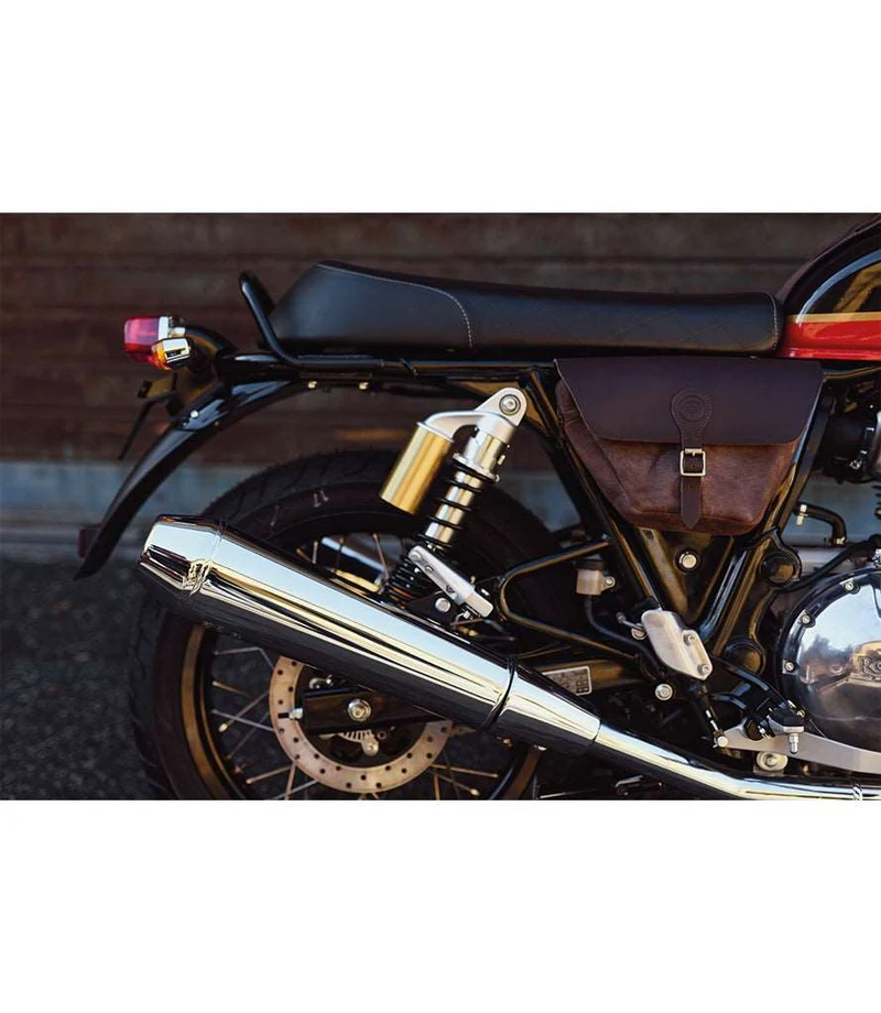 Borsa Laterale per Interceptor / Continental GT 650 / Bear 650 - Marrone