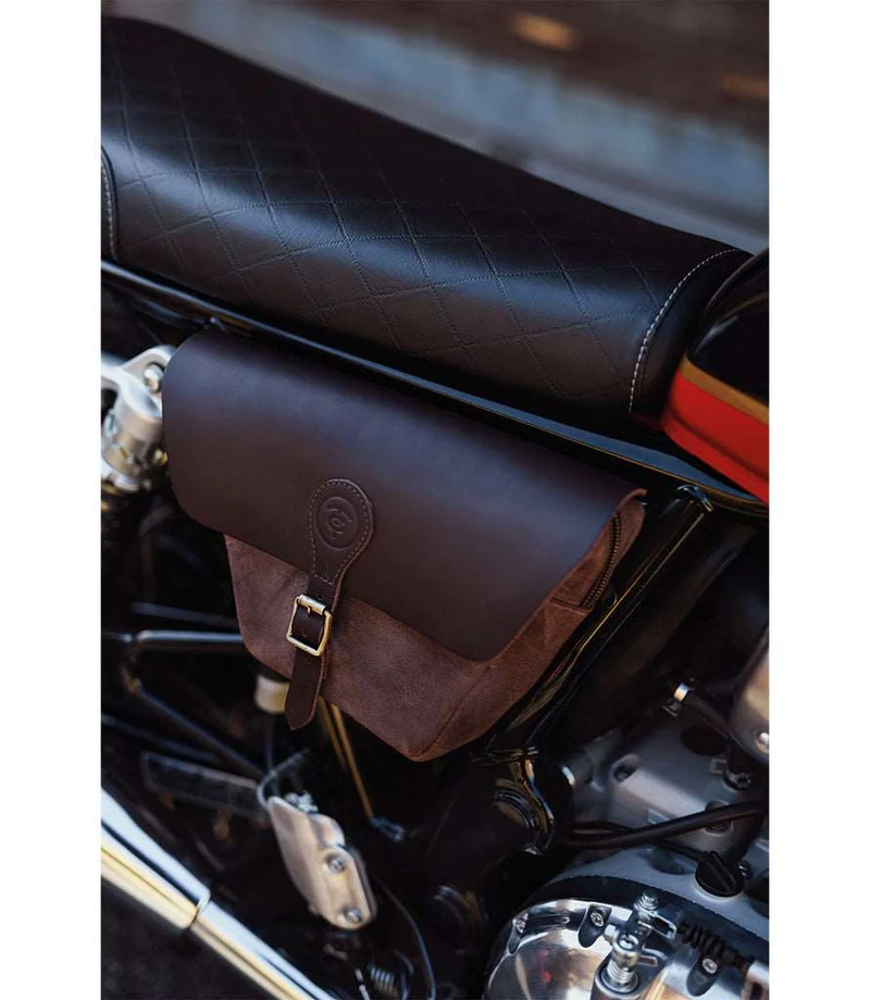 Borsa Laterale per Interceptor / Continental GT 650 / Bear 650 - Marrone