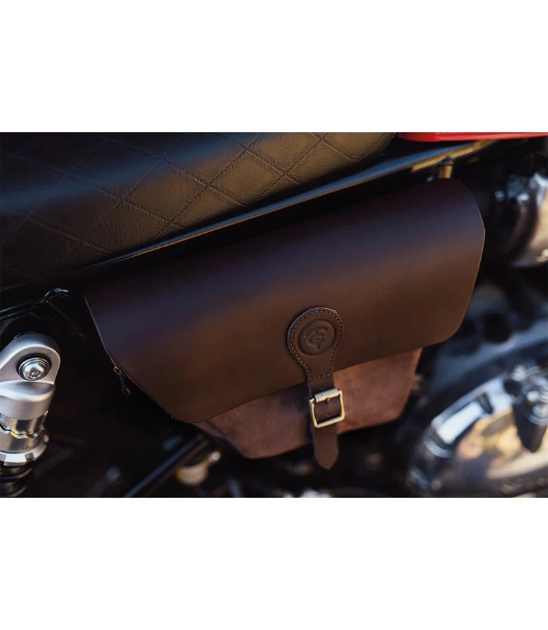Borsa Laterale per Interceptor / Continental GT 650 / Bear 650 - Marrone