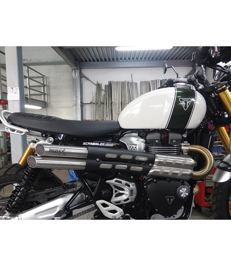 Scarico Alto per Scrambler 1200 XC / XE Omologato - Mohave - Mass