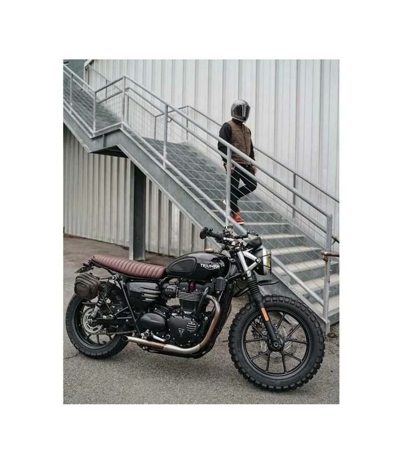 Sella Cafe Racer per Triumph dal 2016 - Marrone