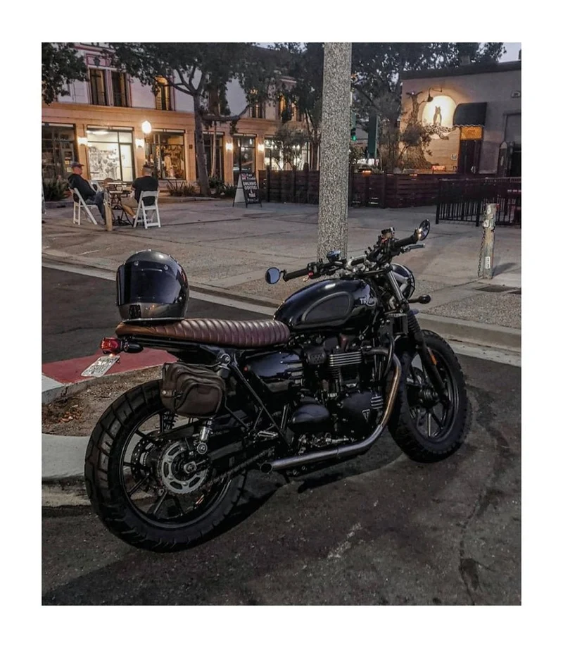 Sella Cafe Racer per Triumph dal 2016 - Nera