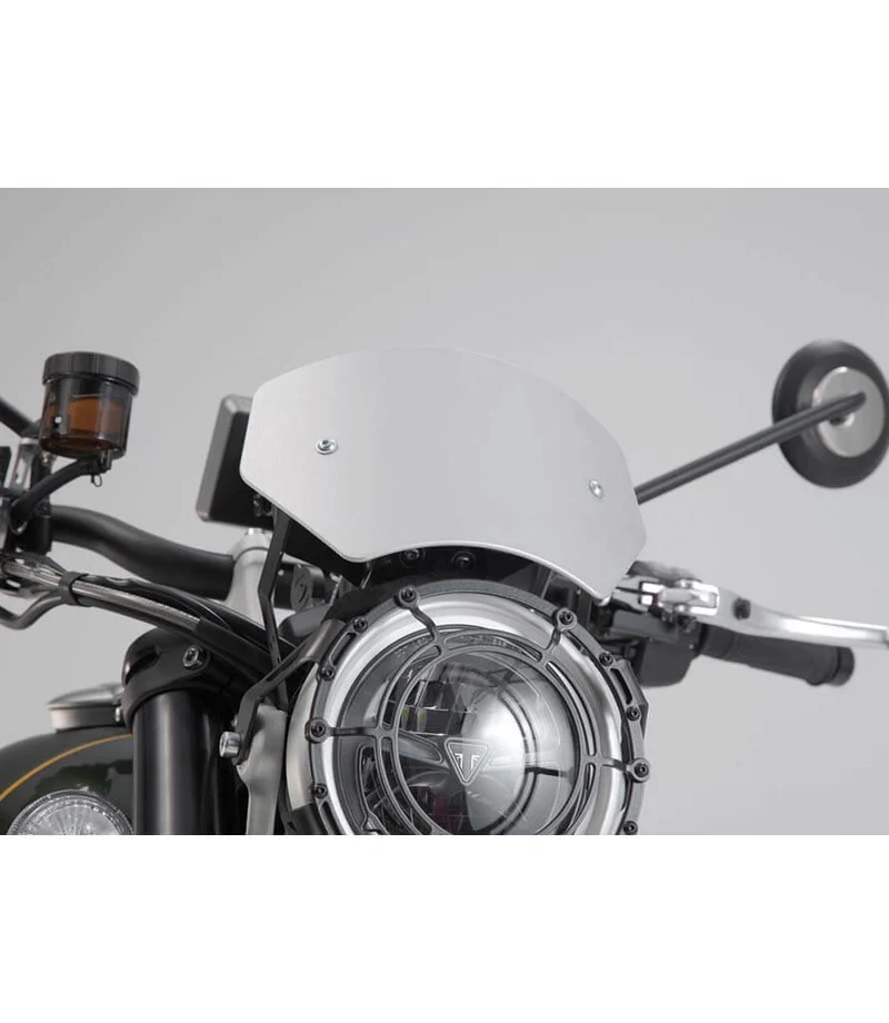 Cupolino Argento per Triumph Scrambler 1200 XC/XE 19-23 - Sw-Motech