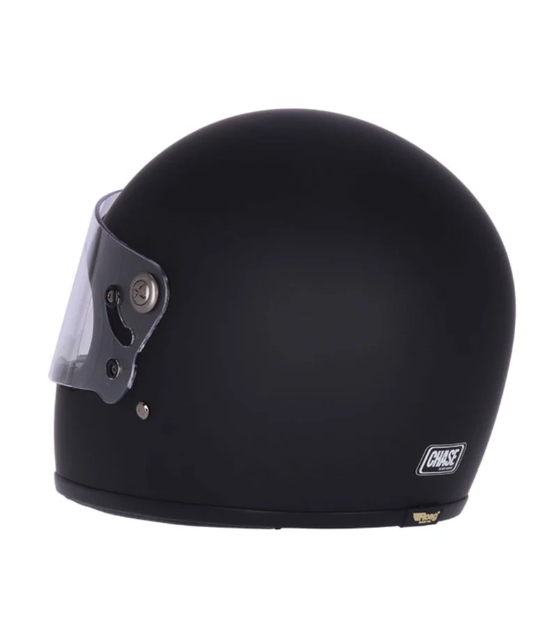 Casco Vintage Integrale Roeg Chase Nero Opaco