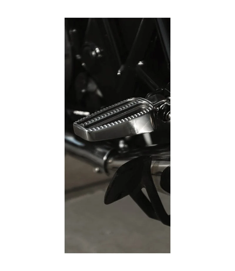 Pedane Pilota per Triumph - Argento