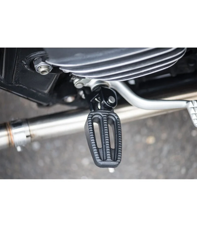 Pedane Pilota per Triumph - Nere