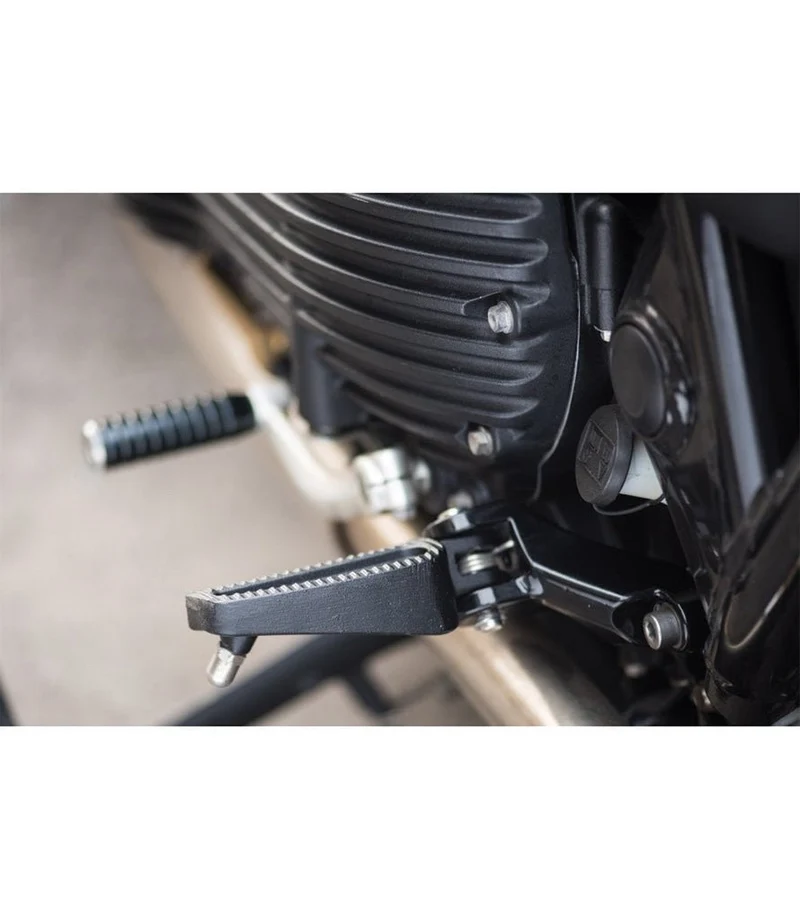 Pedane Pilota per Triumph - Nere