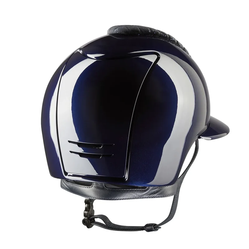 Riding Helmet Cromo 2.0 Milano - Polish Blue Polo Visor