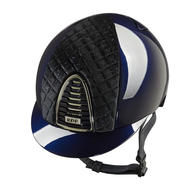 Riding Helmet Cromo 2.0 Milano - Polish Blue