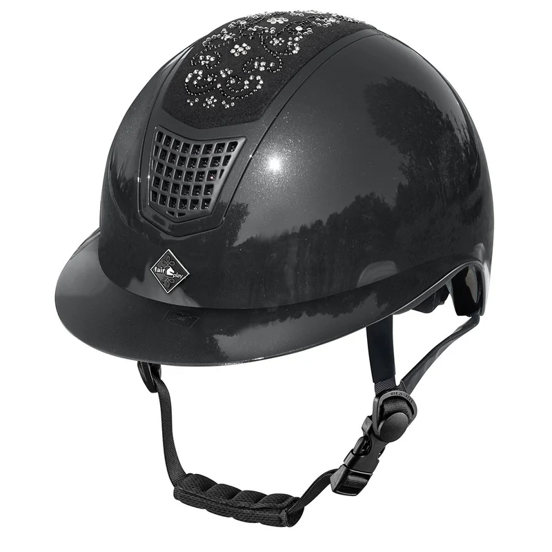 Riding Helmet Quantinum Chic Shiny