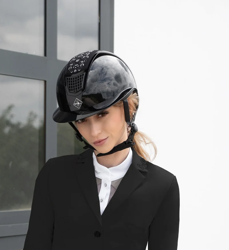 Riding Helmet Quantinum Chic Shiny