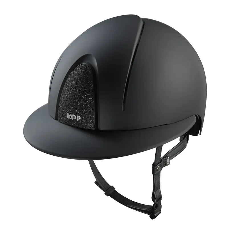 Riding Helmet Smart Nova Textile Star Polo Visor