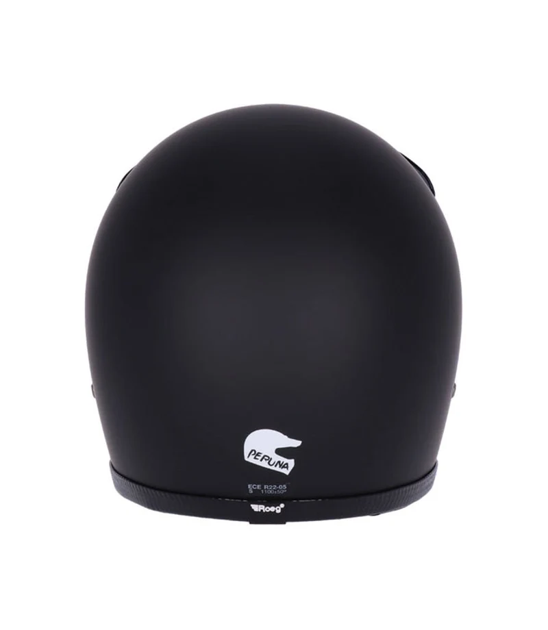 Casco Integrale Enduro Vintage Peruna 2.0 Nero