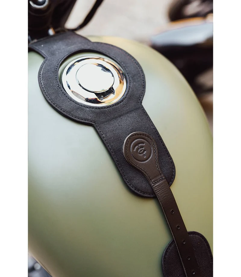 Paraserbatoio per Meteor 350 - Cafe Twin x Trip Machine - Nero