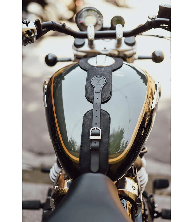 Paraserbatoio per Super Meteor 650 - Cafe Twin x Trip Machine - Nero
