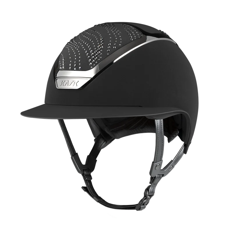 Riding Helmet Star Lady Chrome Flow