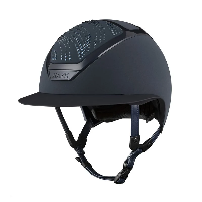 Riding Helmet Star Lady Chrome Flow